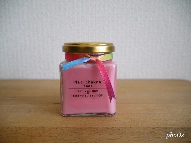 1st chakra candle*第1チャクラキャンドルの画像1枚目