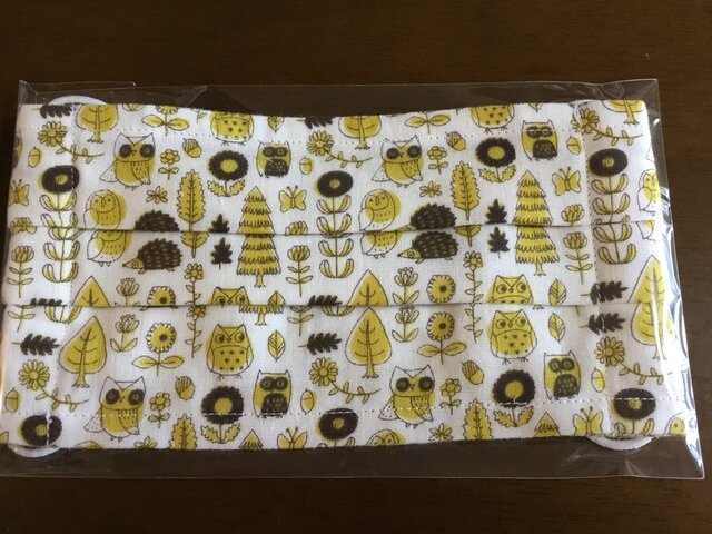 Wガーゼのマスクの画像1枚目