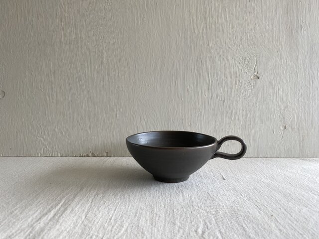 スープマグカップ オリーブグリーンの画像1枚目