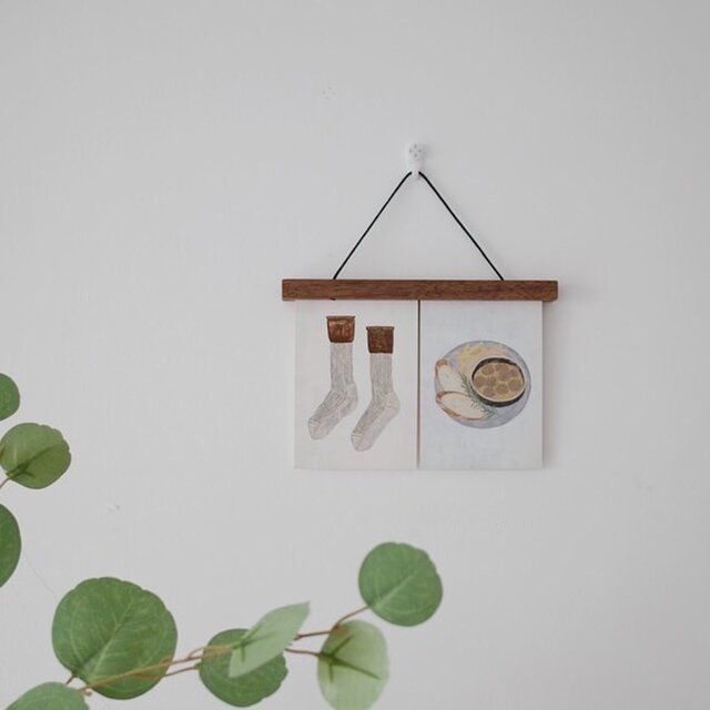 受注生産 職人手作り 北欧 フレーム 木製 無垢材 天然木 木目 家具 額縁 モダン エコ 木工 シンプル インテリア Iichi ハンドメイド クラフト作品 手仕事品の通販