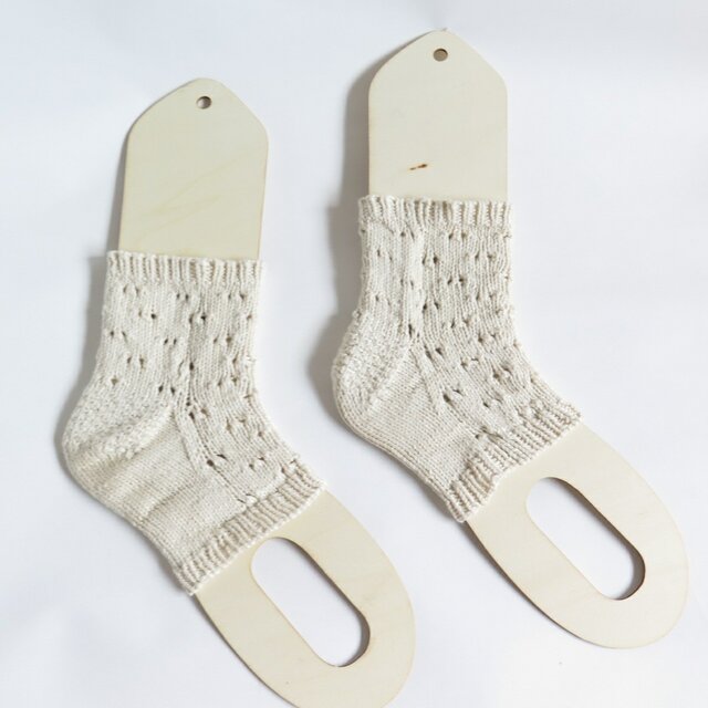 【受注生産】サンダルコットンソックス(生成り)の画像1枚目