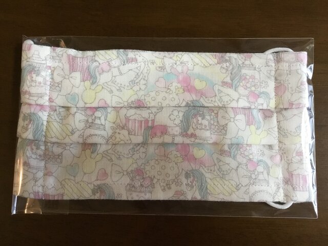Wガーゼのマスクの画像1枚目