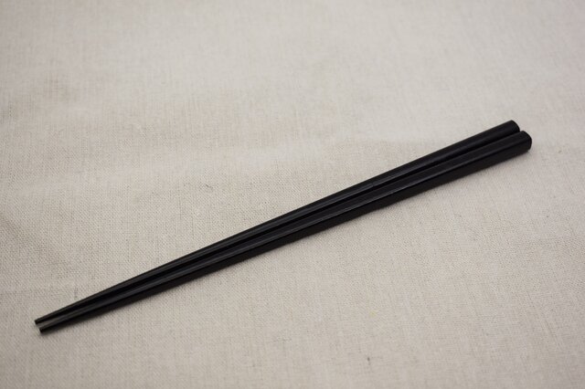 箸 黒漆の画像1枚目