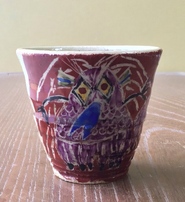 コロナ撃退アマビエ　カップ　　福の字入り