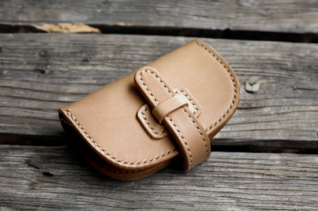 手縫いのミニ財布【受注製作】 | iichi 日々の暮らしを心地よくする