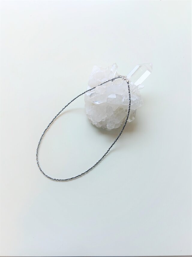 健康美ジュエリー「テラヘルツ(Terahertz)鉱石のネックレス」の画像1枚目
