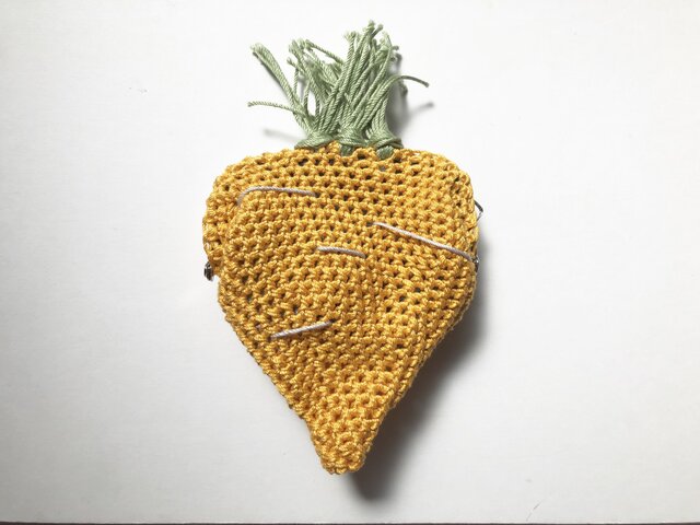 にんじんのがま口の画像1枚目
