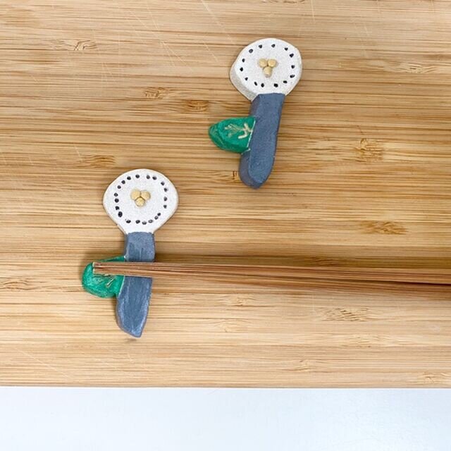 北欧フラワー箸置きA（2個入り）