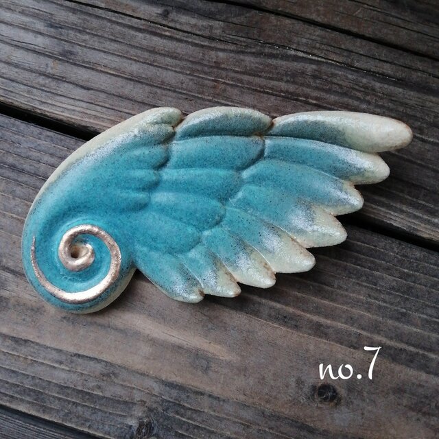 空色の大きな翼　お香立て　no.7