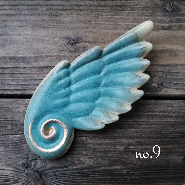 空色の大きな翼　お香立て　no.9