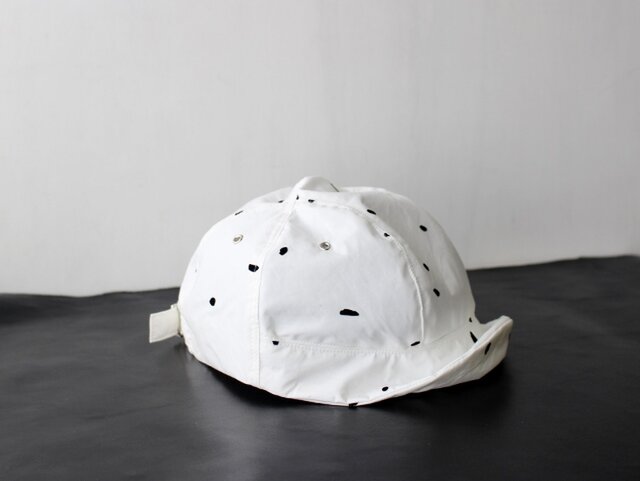 LOKACAP|FLOCKYDOTS c/# WHITE【M:56~59cm】の画像1枚目