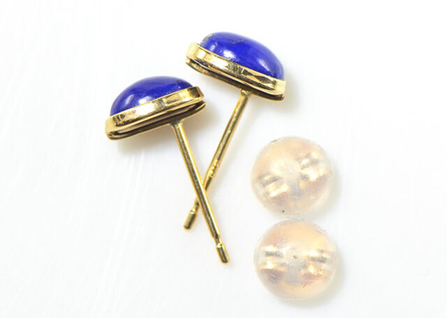 K１８ピアス K18 ラピスラズリ ピアス BN0833-28 | iichi 日々の暮らしを心地よく