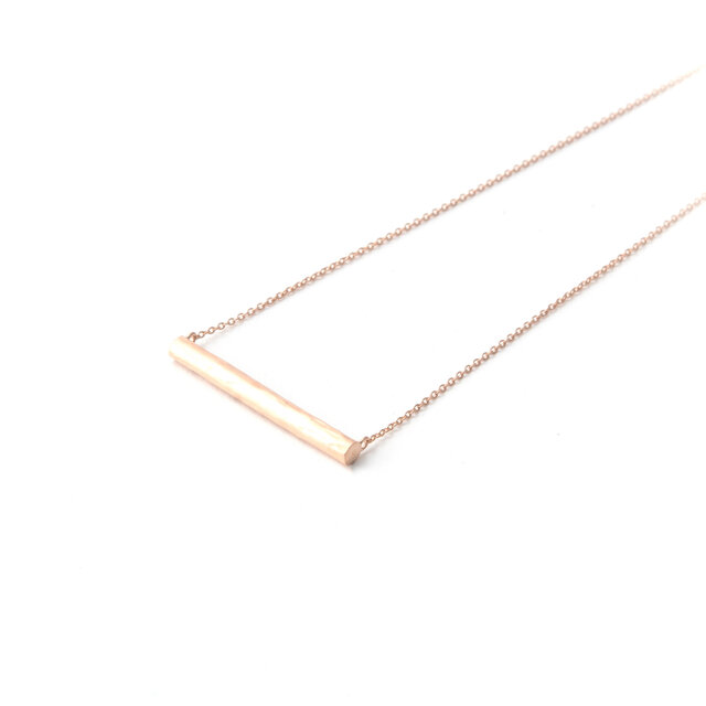 NUDY short bar necklace | iichi 日々の暮らしを心地よくする