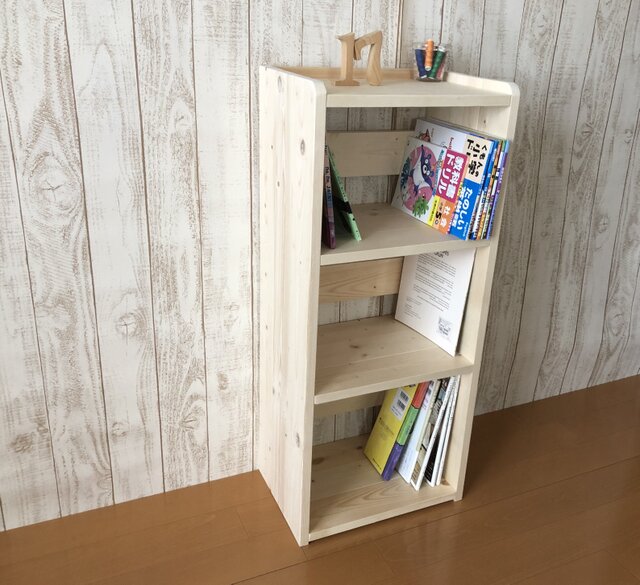 絵本棚*フリーラック*オープンラック*ハンドメイド*家具~ミディアム~39