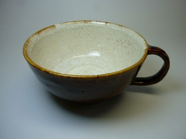 【完売御礼】結晶釉スープカップの画像1枚目