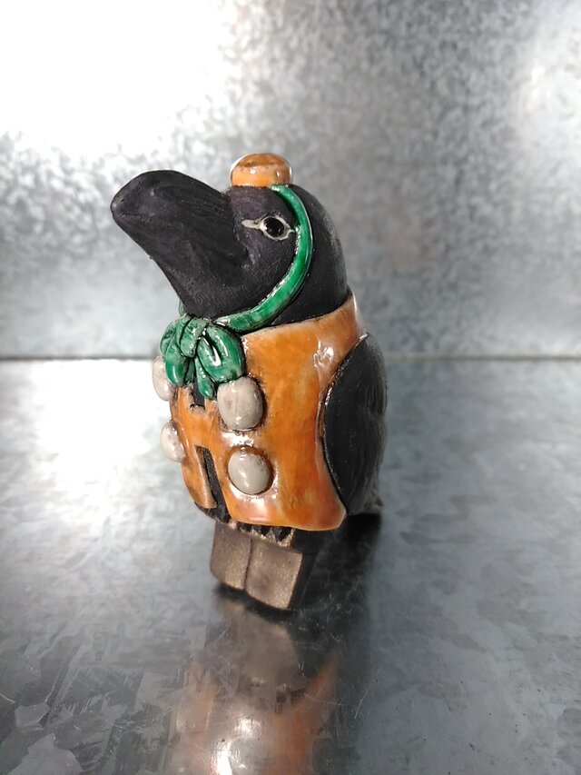 200gAs 天狗カラス (オレンジ)の画像1枚目