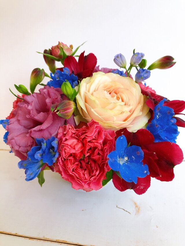 逢いたいきもちをお花に託した里帰り<花帰り>の画像1枚目