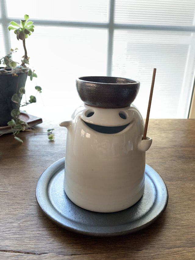 おばけのアロマポット&お香たて