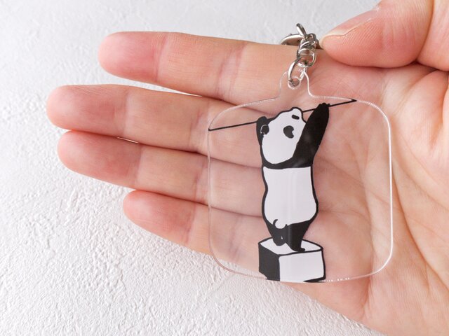 アクリルキーホルダー(パンダ) | iichi 日々の暮らしを心地よくする