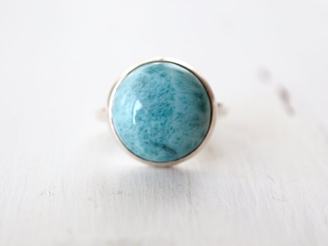 カリブ海のラリマー ringの画像1枚目