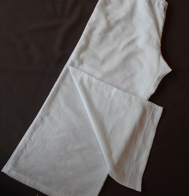 着物女子のためのステテコ■淡ブルードット