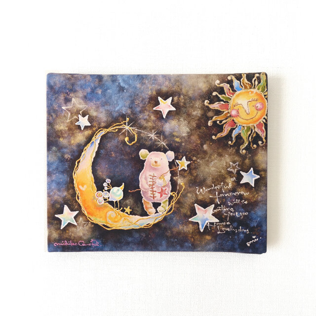 手彩色ジクレー版画・tomorrow