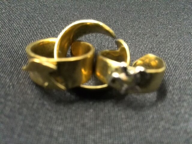 Brass(真鍮)のリングの画像1枚目