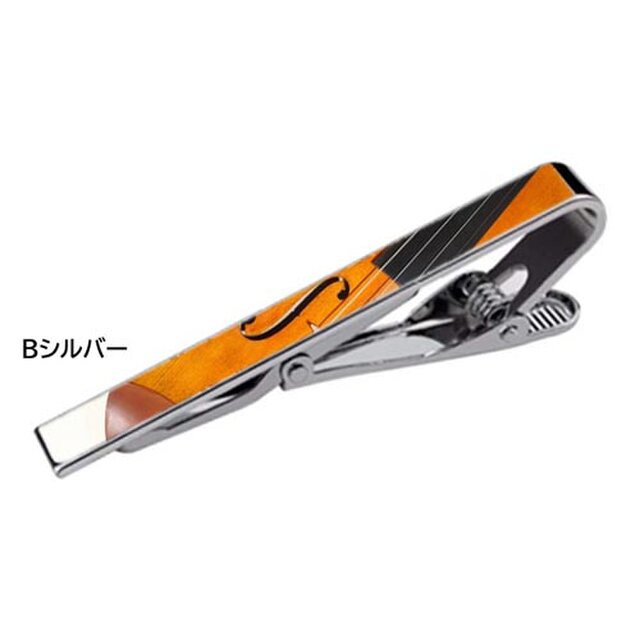 アートネクタイピン バイオリンの画像1枚目