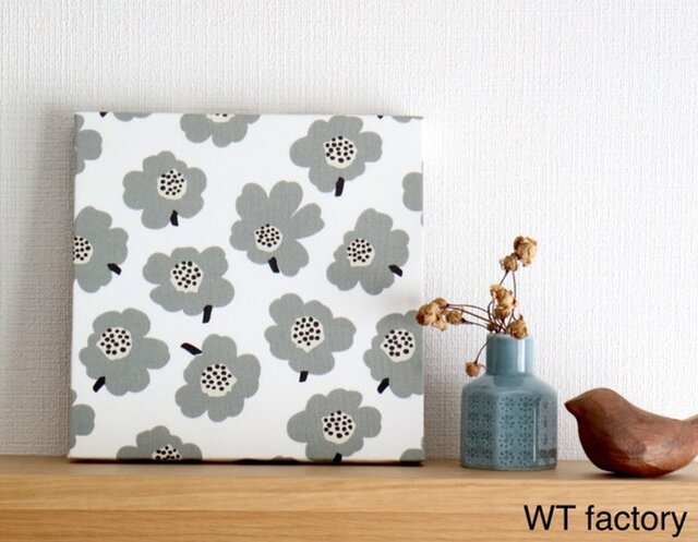 【数量限定】北欧 * ファブリックパネル ふわふわフラワーと北欧モチーフ柄 it-5eb4dec464497-1200.jpg
