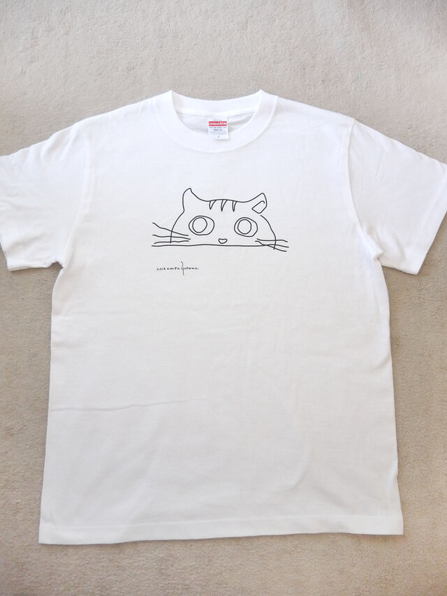 オリジナルTシャツ にゃんこの画像1枚目