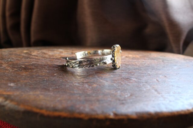 アンモナイトのバングル「voltex〜渦〜」 [hbr11] | iichi 日々の