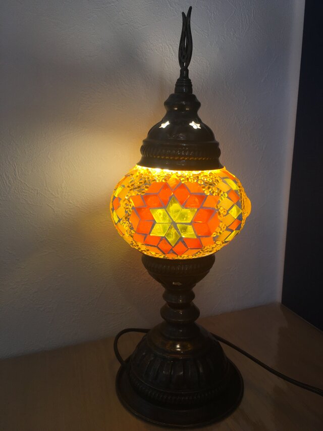 トルコモザイクランプ スタンドS | iichi 日々の暮らしを心地よくする