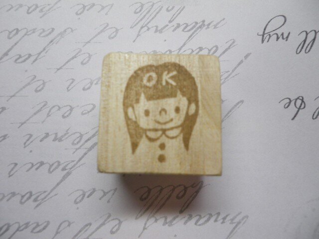 消しゴムはんこ　受付 消しゴムはんこ。イニシャルフラワー Rの通販 by ATSUKI's shop