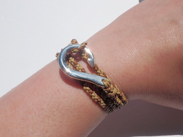 SV925フィッシュフック ラリエット・ブレスレット 1 | iichi