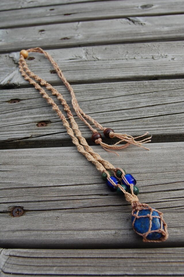 hemp 麻 ヘンプ アクセサリーの画像1枚目