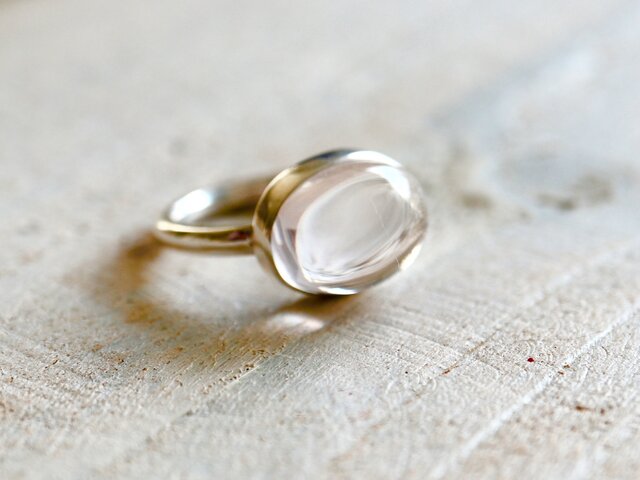 朝露のpink rose ringの画像1枚目