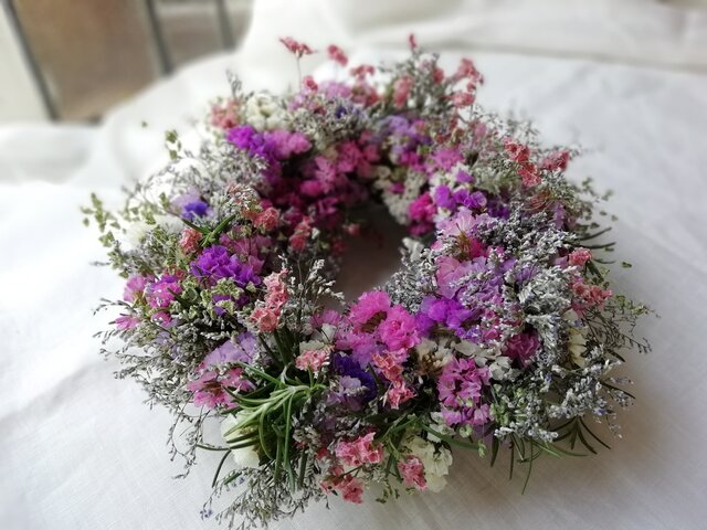 パステルカラーのwreathの画像1枚目