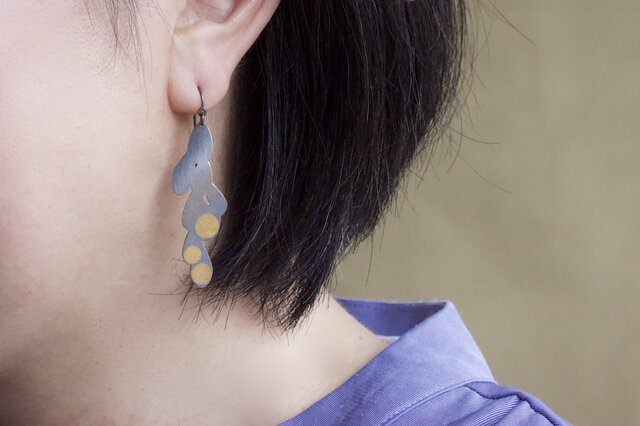 ShizukuピアスOxidizedの画像1枚目