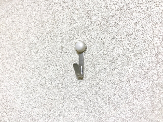 【Jフック】石こうボード用フック耐荷重7kg 2セットの画像1枚目