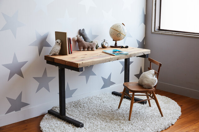 造船古材] 学習机 兼 ワークデスク：Vintage LongLife Design