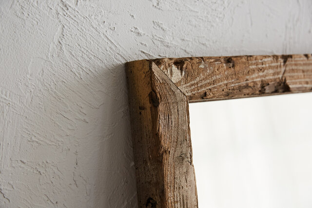 造船古材] ミラー：Vintage Frame Mirror【受注生産】 | iichi 日々の