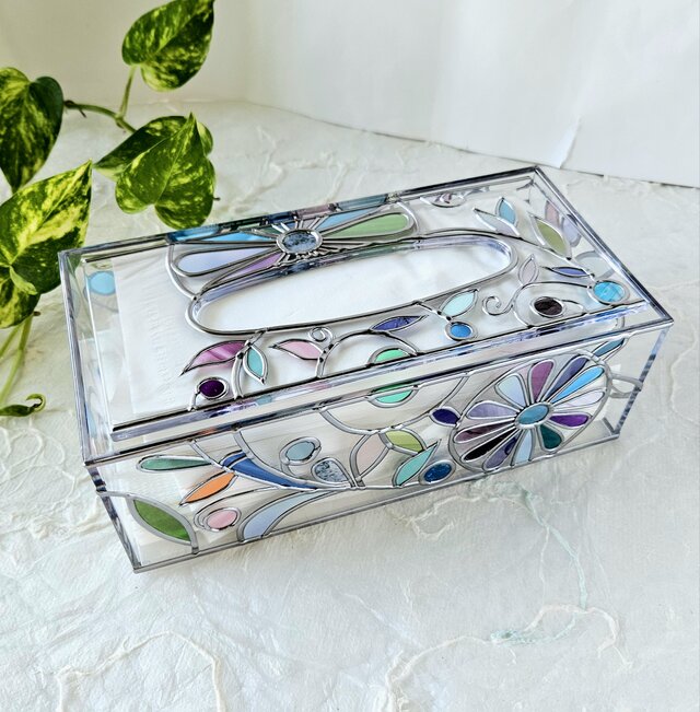 Tissue case ティッシュ入れ ガラス ティッシュケース ティッシュ