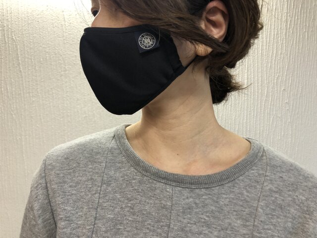 夏用高性能マスク　グレーSサイズ【予約注文】VDLCオリジナルの画像4枚目