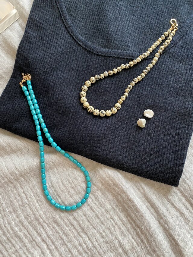 Stone Necklaces :Jasperの画像1枚目