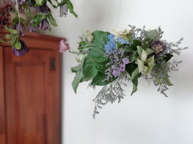 レモンリーフの揺れるwreathの画像1枚目
