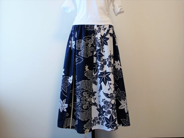 せんと　884スカート ハンドメイド　リメイク The real daily life of a handmade artist: Sewing a long