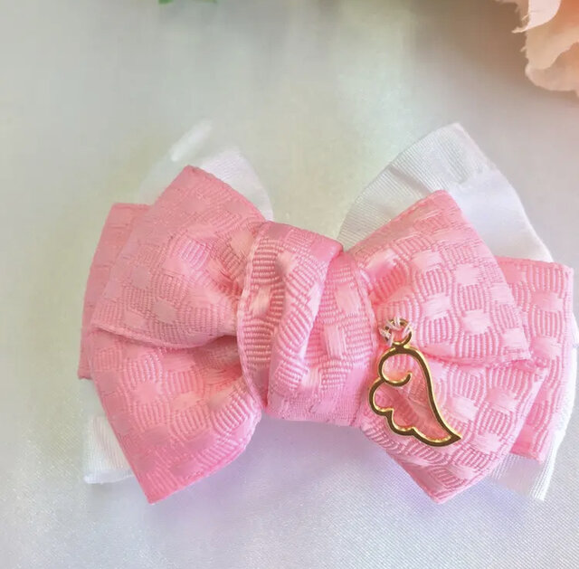 さくさくふれーず】 No.26 魔法少女のヘアクリップ（ピンク） | iichi