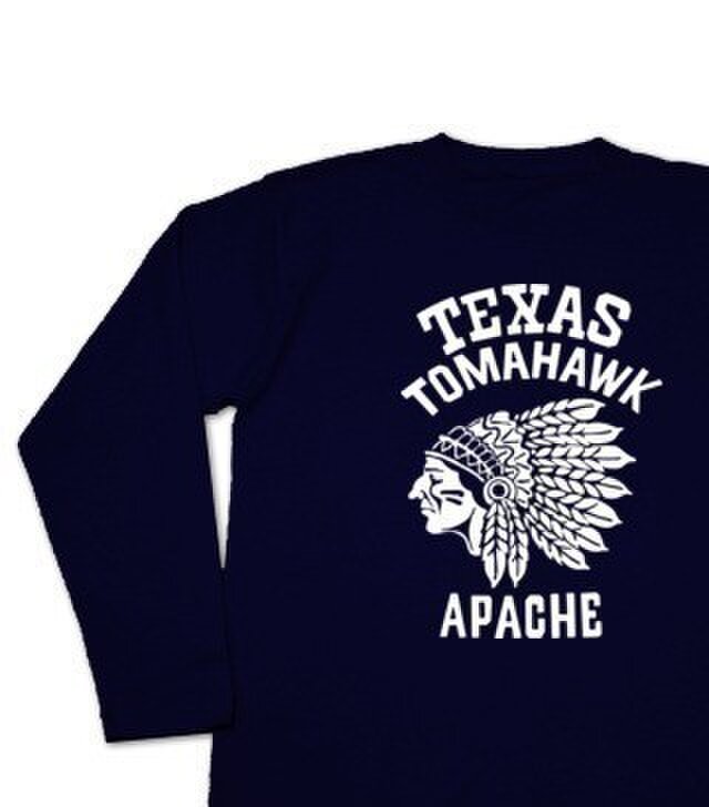 ネイティブ・アメリカン 長袖Tシャツ【受注生産品】の画像1枚目