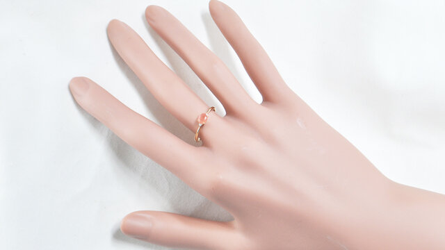 K10 ロードクロサイト ダイヤ リング BP0644 | iichi 日々の暮らしを