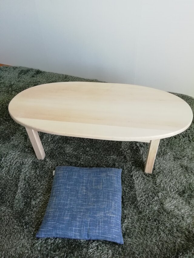 メープルローテーブルの画像1枚目